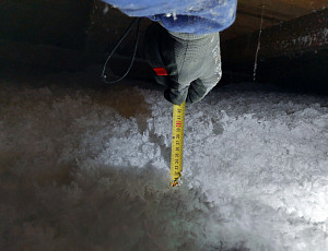 Izolace řadového rodinného domu s pultovou střechou